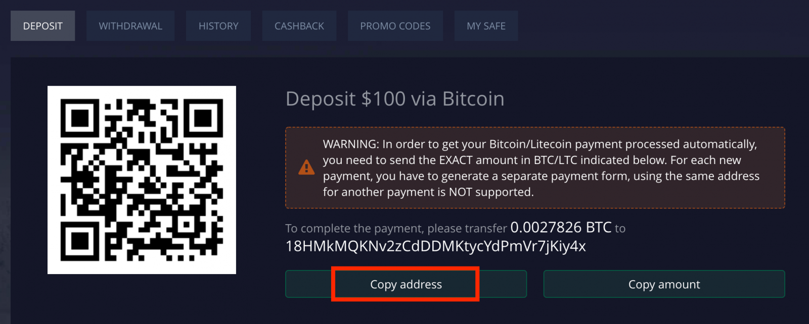 Deposit Money in Pocket Option via Bank Transfer, E-payments (GlobePay, Airtel Money wallet, MobiKwik wallet, JioMoney, OlaMoney wallet, Freecharge wallet, PhonePe wallet) and Cryptocurrency in India
