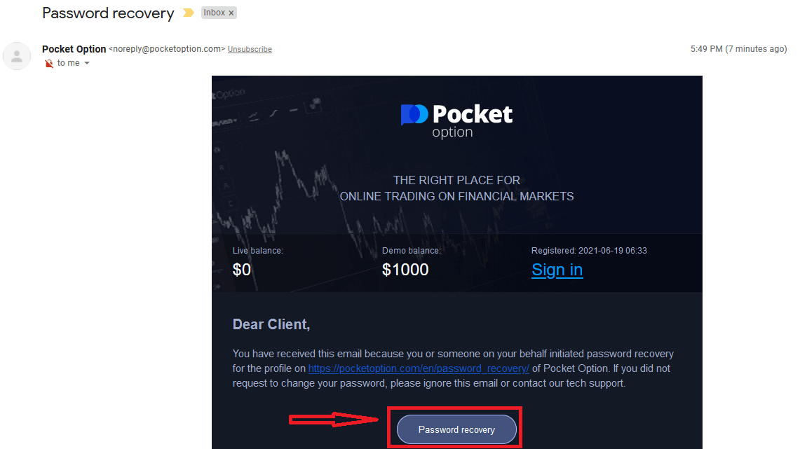 Come accedere a Pocket Option